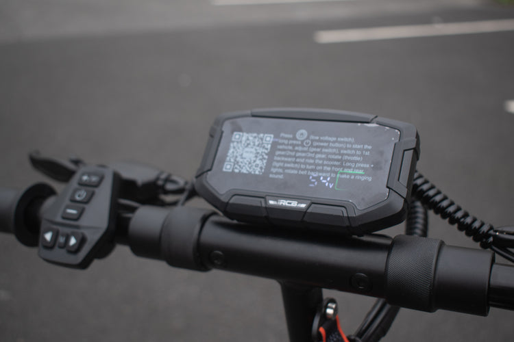 RCB D5 fat tire electric scooter – foldable long-range off-road scooter with lithium-ion battery