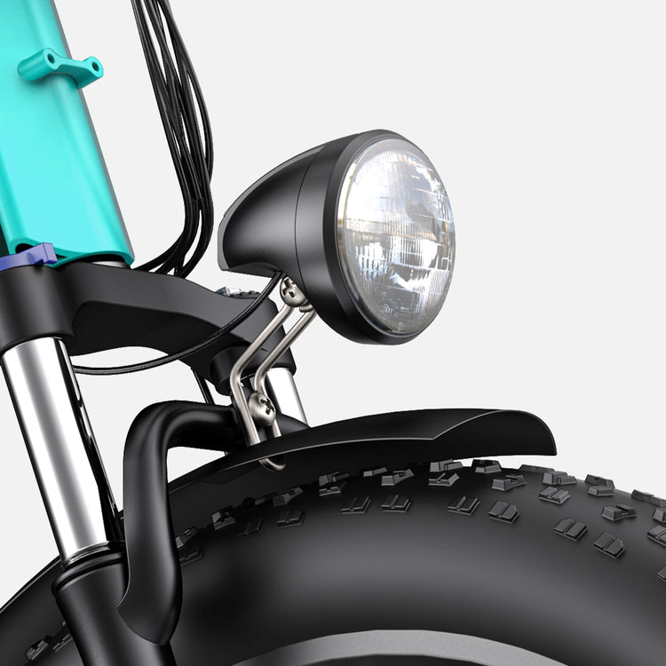 26 x 4.0 inch fat tires for off-road and urban terrain on Engwe E26
