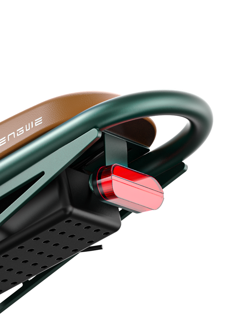 Engwe M20 dual-battery electric bike rear light