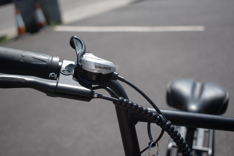 Shimano 7-speed transmission system - gear system on Engwe L20 Boost