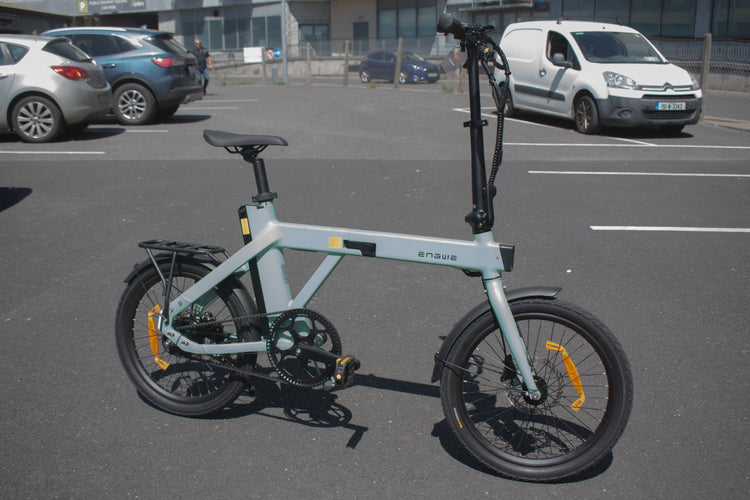 Lightweight Engwe P20 electric bike with 6061 aluminum alloy frame