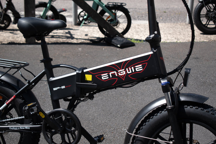 Aluminium alloy frame of ENGWE EP-2 Boost, built for durability and lightweight performance