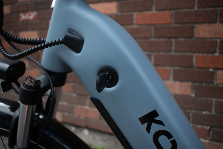 E-bike battery lock and key – secure removable power system