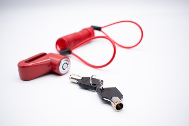 Red Disc Brake lock
