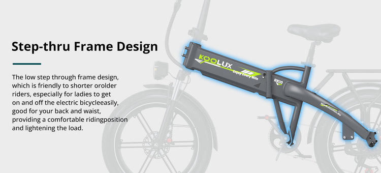 Koolux RK10 48V Folding E-Bike
