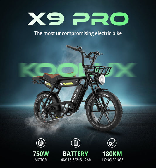 Koolux X9 Pro Dual Battery 48V E-Bike