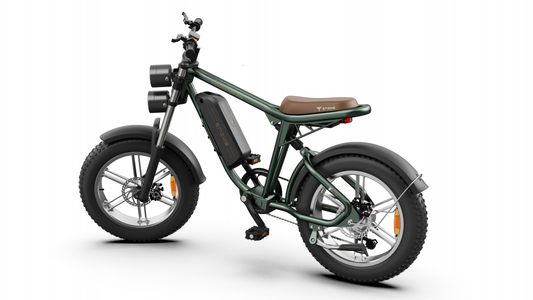 green electric bike enguie M20
