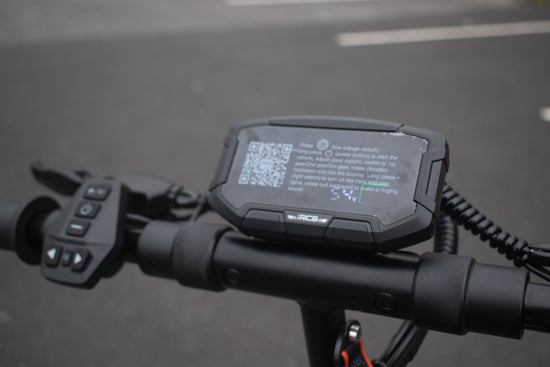 RCB D5 fat tire electric scooter – foldable long-range off-road scooter with lithium-ion battery