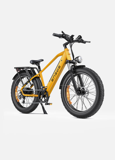 Engwe E26 high-step electric fat tire bike with 26-inch tires and 250W motor
