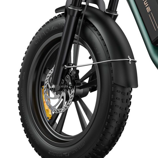 Engwe M20 dual-battery e-bike for long distance cycling and rough terrain