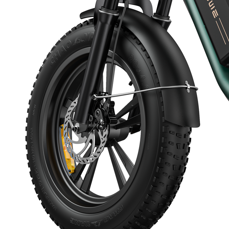 Engwe M20 dual-battery e-bike for long distance cycling and rough terrain