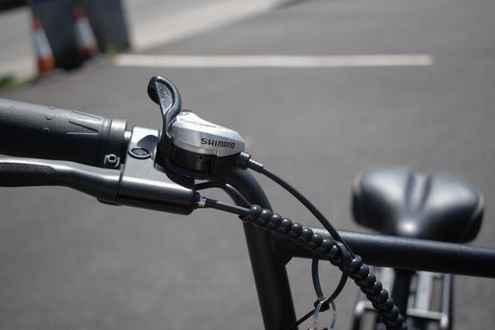 Shimano 7-speed transmission system - gear system on Engwe L20 Boost

