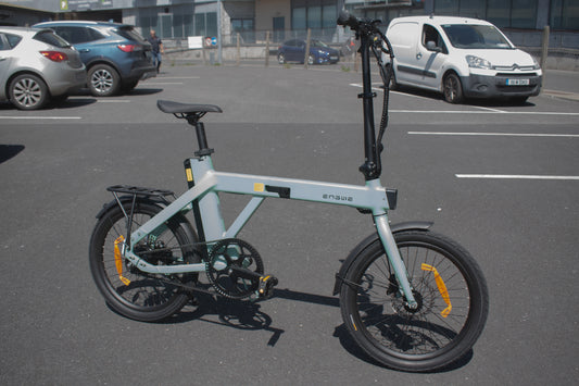 Lightweight Engwe P20 electric bike with 6061 aluminum alloy frame

