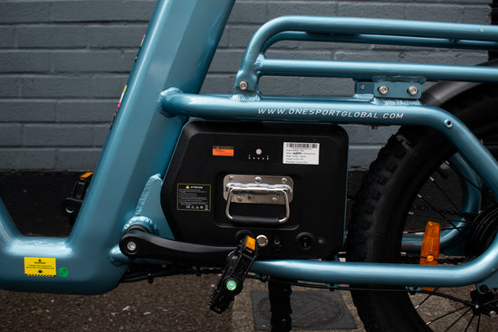 Eco-friendly cargo e-bike with large load capacity
