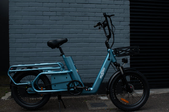 Electric cargo bike for deliveries
