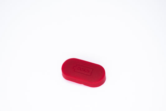red charging port cover